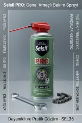 Selsil PRO SEL35 Pas Sökücü, Yağlayıcı ve Koruyucu Çok Amaçlı Bakım Spreyi Kobra Başlık
