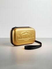 Gold Termal Soğuk Taşıma Çantası 18 Saat İzolasyonlu Buz Kasetli Kabartmalı Seyahat Çantası