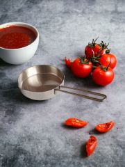 Paslanmaz Çelik Sos Tavası 12 cm Sığ Kaçerola