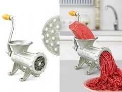 Tuğra Çelik No 12 Kıyma Makinesi Çevirme Kollu Döküm