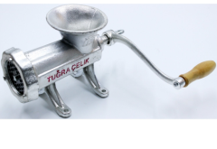 Tuğra Çelik No 12 Kıyma Makinesi Çevirme Kollu Döküm