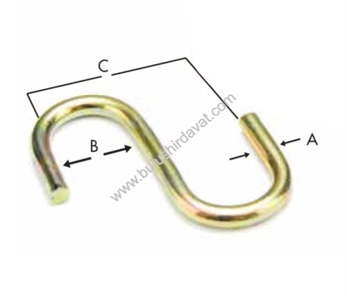 Bulmax Buyuk S Kanca Bmx-5776 (10 Adet Gönderilir)