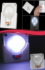 BUFFER® Pilli Süper Parlak Led Ampül Şeklinde Taşınabilir Mobil Aydınlatma