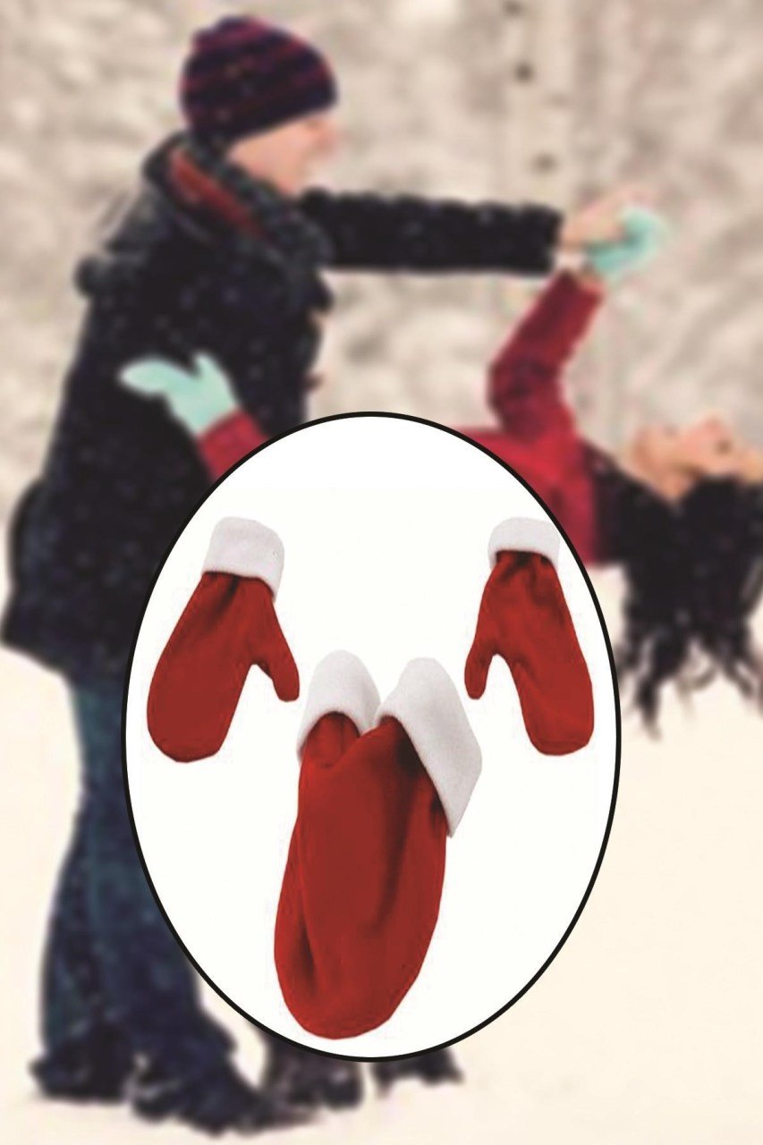 BUFFER® Sevgili Eldivenleri Yeni Model Siyah-Beyaz