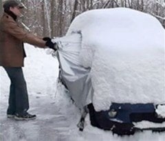 BUFFER® Kar ve Buz Önleyen Araç Cam Brandası