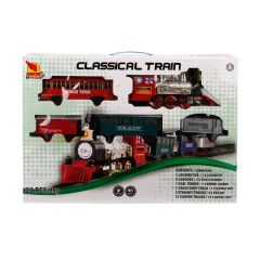 Klasik Tren Seti Sesli ve Işıklı 22 Parça