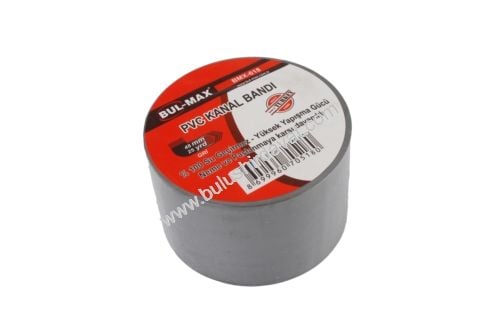 Bulmax 48mm*25mt Grı Kanal Bandı Bmx-618 (6 Adet Gönderilir)