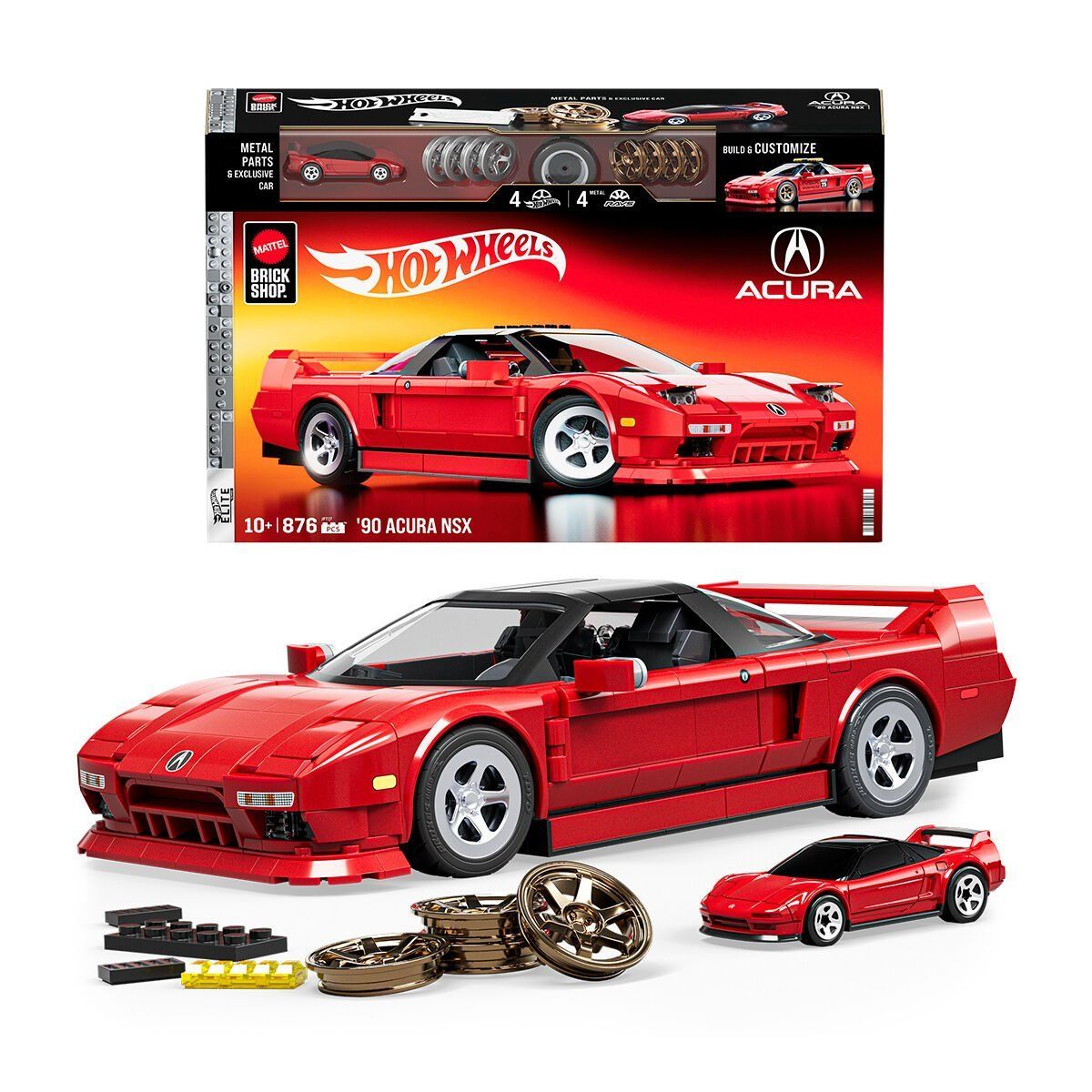 JFT17 Mattel Brick Shop Hot Wheels Elite Serisi - 90 Acura NSX