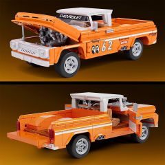 JFT20 Mattel Brick Shop H.W.Elite Serisi - Custom '62 Chevy Pickup 858 parça +10