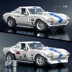 JGR31 Mattel Brick Shop H.W.Elite Serisi - Corvette Grand Sport 918 parça +10