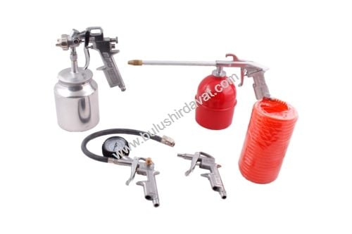 Bulmax 5pcs Kutulu Boya Tabanca Setı Bmx-1288 (1 Adet Gönderilir)