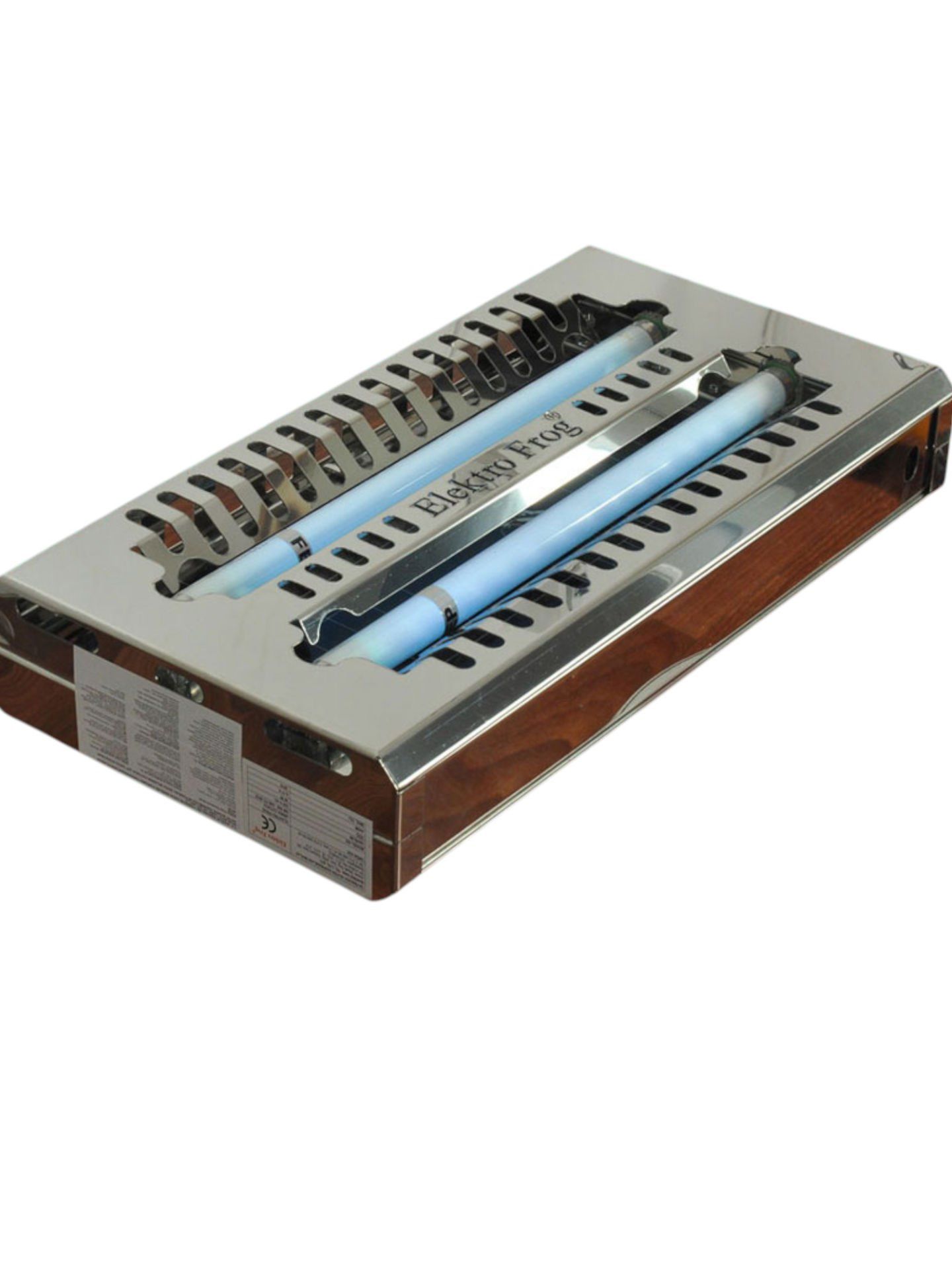 Elektrofrog Sinek Öldürücü SM 040-P 304 Paslanmaz - Slim Duvar Tipi 40-60 m² 2x15W UV Florasanlı