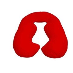 BUFFER® 5 Farklı Bölge Destekli Ortopedik Destekli Hamile Yastığı Kırmızı