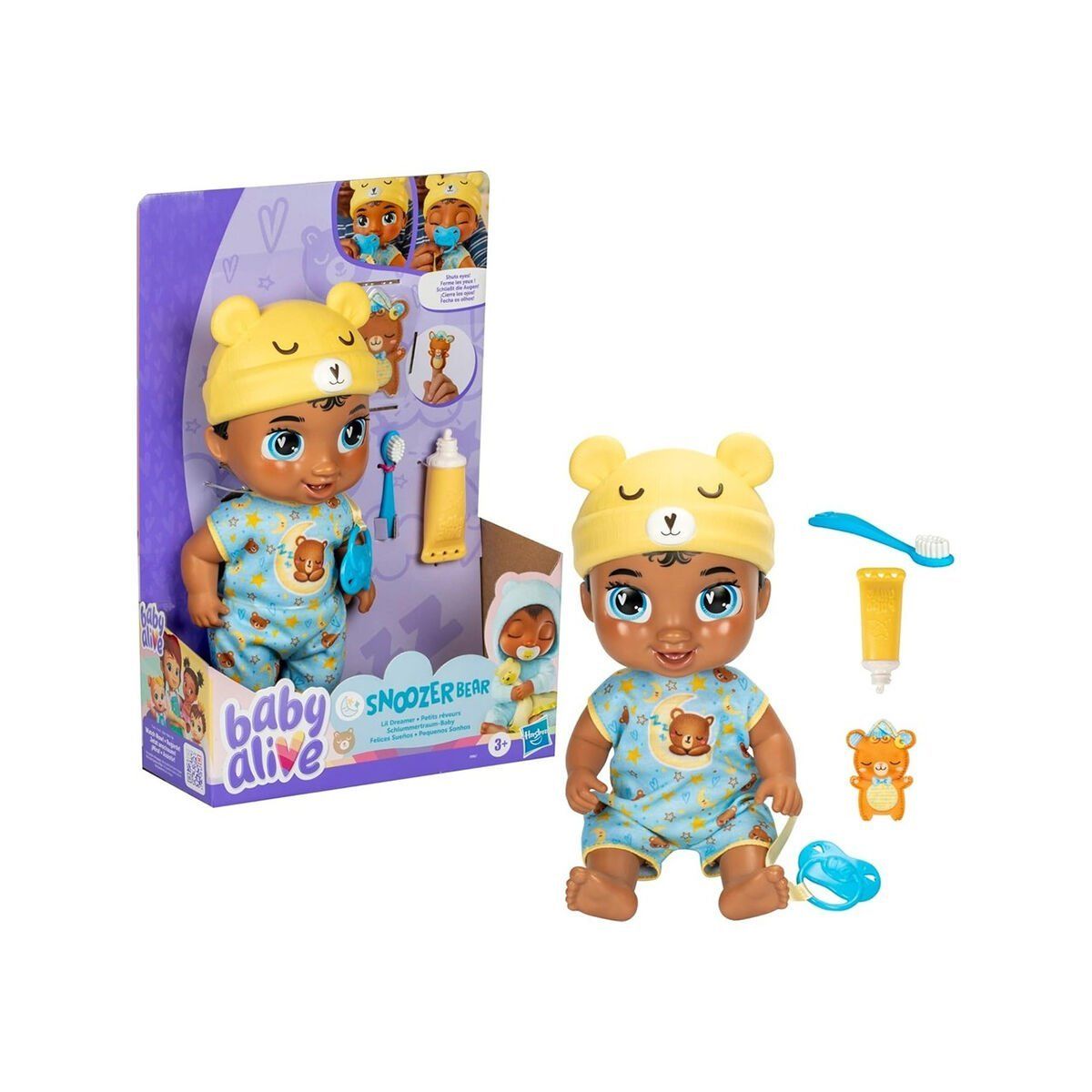 F9967 Baby Alive Lil Dreamer Snoozer Bear Uykucu Bebek +3 yaş