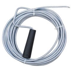 Lavabo Açıcı Tel Kanal Açma Sustası Spireli 8 metre 6 mm