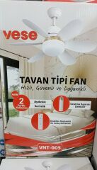 40W Uzaktan Kumandalı Tavan Vantilatörü | LED Işıklı E27 Uyumlu Fan