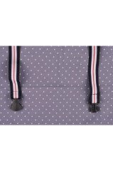 BUFFER® Kullanışlı Bebek Emzirme Önlüğü Gri Puantiyeli