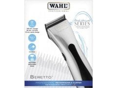 Wahl 4212-0470 Beretto Silver Saç Kesme Tıraş Makinesi, Kablosuz Şarjlı