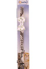 BUFFER® Fiyonklu Kedi Tasması (Leopar)
