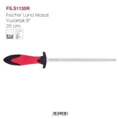 Fischer Bargoin Yuvarlak Luna Masat 20 cm Renkli Sap (Fransız) S1130R