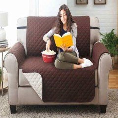 BUFFER® Tek Kişilik Çift Taraflı Koltuk Kanepe Örtüsü Kılıfı