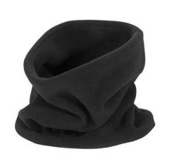 BUFFER® Unisex Terletmez İkisi Bir Arada Kırmızı Boyunluk Polar Bere
