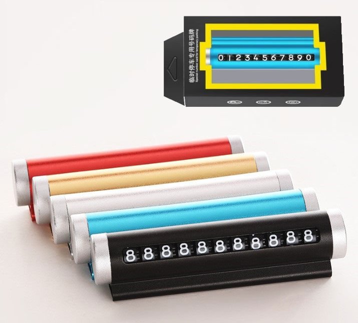 Torpido Üstü Silindir Numaratör Lüx 4 Renk