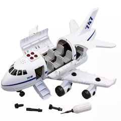 1005033 Sesli ve Işıklı Sök Tak Yolcu Uçağı