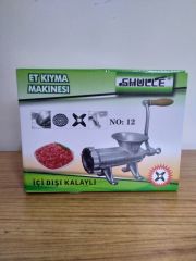 Shulle 22 Numara Kıyma Makinesi Et Çekme Makinası (Kollu Çevirmeli) Manuel