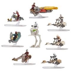 SW J00321 Star Wars Mikro Figür ve Araç Mini Sürpriz Paket