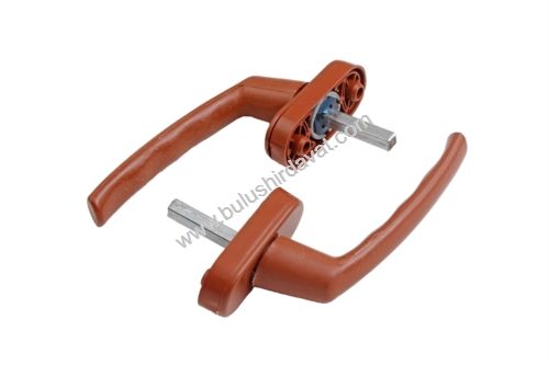 Bulmax Kahve Plastık Ikılı Pencere Kolu Bmx-3784 (10 Adet Gönderilir)