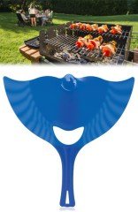 BUFFER® Ergonomik Plastik Renkli Barbekü Mangal Yakma Yelleme Yelpazesi