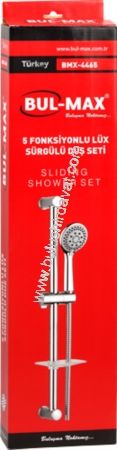 Bulmax 5fonskıyonlu Lux Surgulu Dus Setı Bmx-4465 (2 Adet Gönderilir)