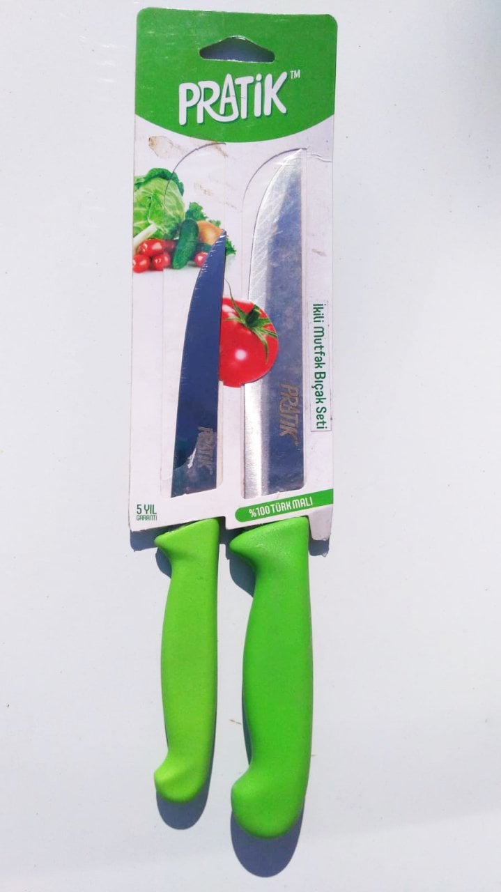 Pratik 2 li Mutfak Bıçak Seti 43038