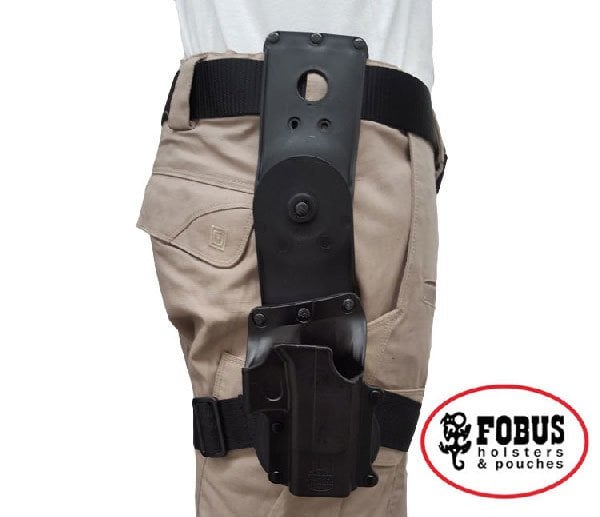 Fobus BR2-RT Beretta F92 Tabanca Kılıfı + Bacak Aparatı 2li Set (Tabanca Hariçtir)
