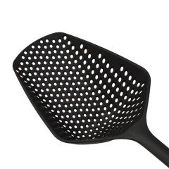 BUFFER® Isıya Dayanıklı Plastik Süzgeçli Kızartma ve Sebze Haşlama Kepçesi