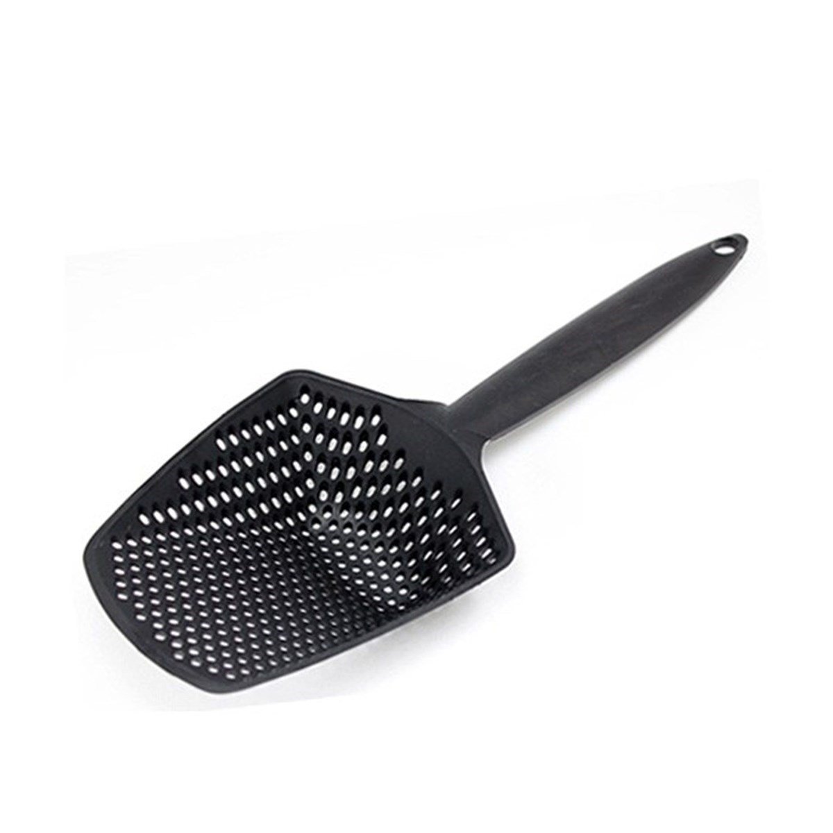 BUFFER® Isıya Dayanıklı Plastik Süzgeçli Kızartma ve Sebze Haşlama Kepçesi