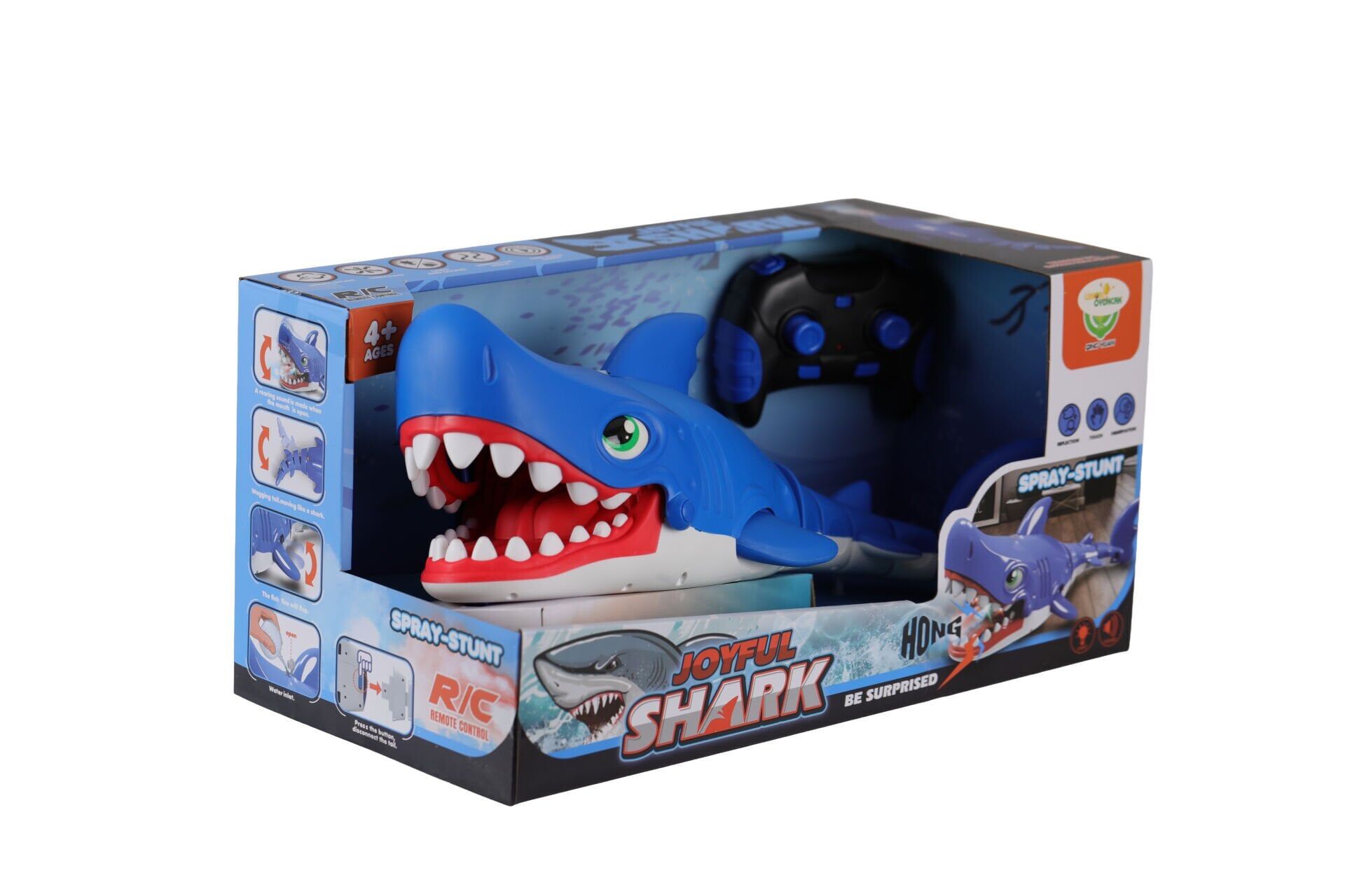 1375A UZAKTAN KUMANDALI ŞARJLI KÖPEK BALIĞI SPREYLİ