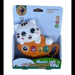 855-202D PİLLİ MÜZİKLİ KEDİ -ZRV