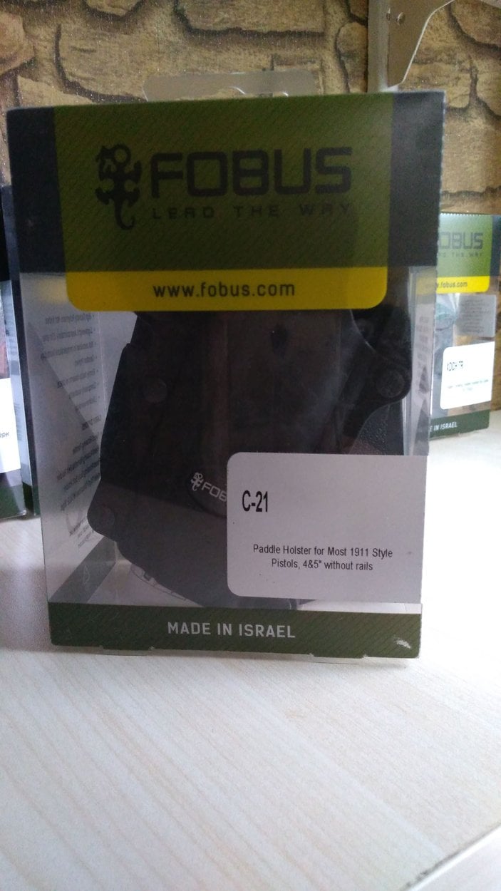 Fobus C21 Browning Ve 1911 Sarsılmaz Kılınç 2000 Light Kılıf (Tabanca Hariçtir)