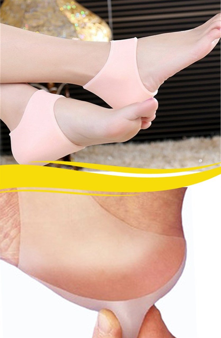 BUFFER® Silikon Plastik Topuk  Dikeni Koruyucu Topuk Gömleği 2 Adet