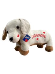 62203 PELUŞ 45 CM AŞIK KÖPEK YASTIK -HLY