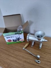 Shulle 12 Numara Kıyma Makinesi Ev Tipi Et Çekme Makinası (Kollu Çevirmeli)