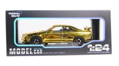 1901-300 HOBBİEZ WORLD 1/24 R34 SHİNNY COLORS-EKN