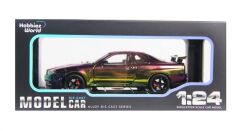 1901-300 HOBBİEZ WORLD 1/24 R34 SHİNNY COLORS-EKN