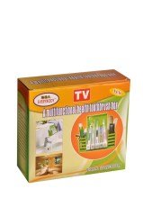 BUFFER® Hijyenik Diş Fırçası Diş Macunu  Tutacağı Diş İpi Kutusu Standı