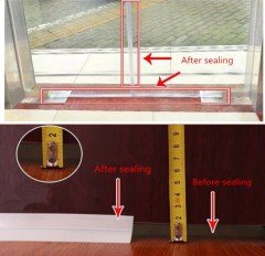 Kapı Pencere Rüzgar Kesici Şerit Bant 1metre