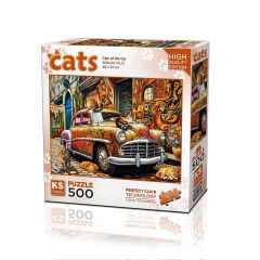 20073 PUZZLE 500 Cats Of The Car