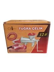 Ev Tipi Kollu 12 Numara Kıyma Makinesi Döküm İçli Köfte Sucuk Yapar Full Set
