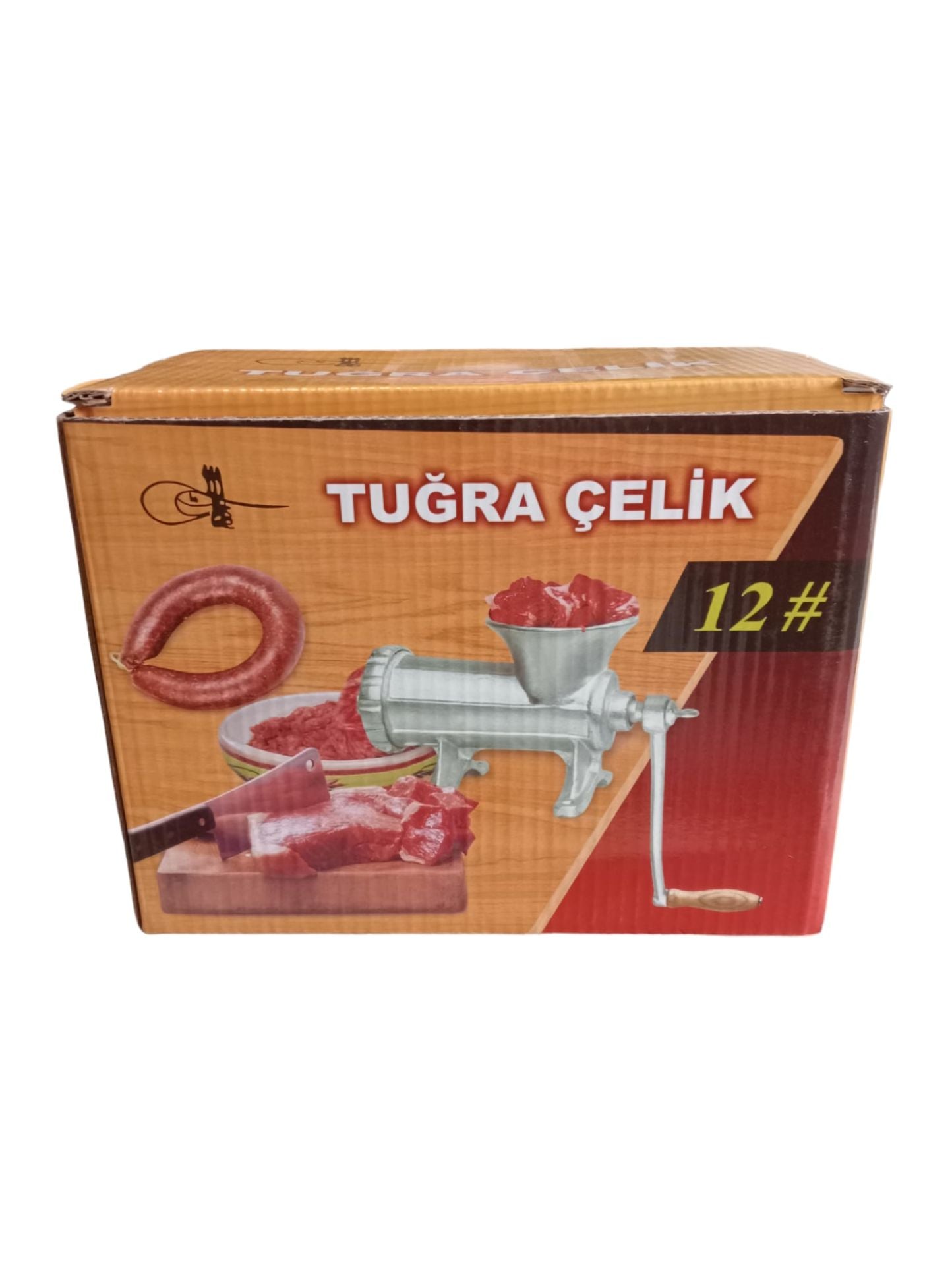 Ev Tipi Kollu 12 Numara Kıyma Makinesi Döküm İçli Köfte Sucuk Yapar Makine